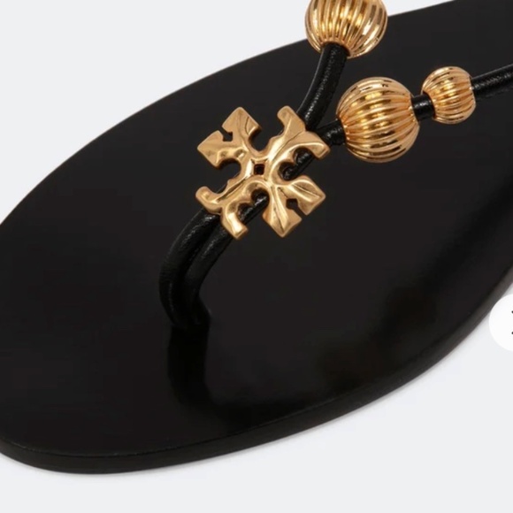 NWOB Tory Burch Capri Lace‑Up Sandals – Perfect Black – Size 8 – With Dust Bag - Picture 4 of 13